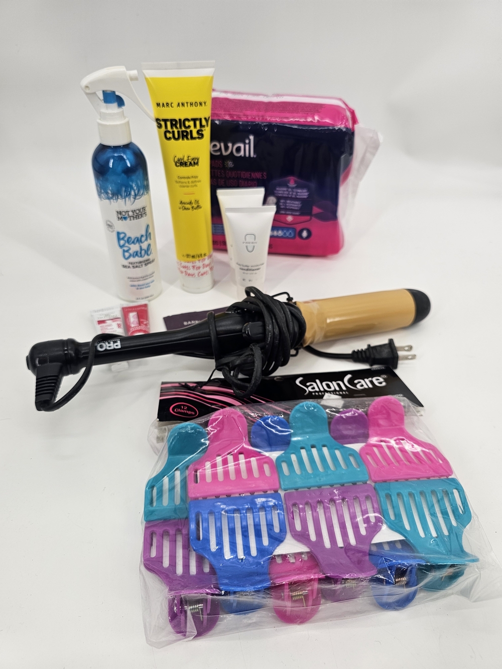 Fat Barrel Curling Iron Hair Lot